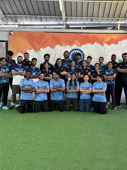 This is our team of coaches and staff, the backbone of the RSF community. This group photo, showcasing our new team apparel, represents our unity, shared purpose, and the collective expertise we bring to every athlete's journey.