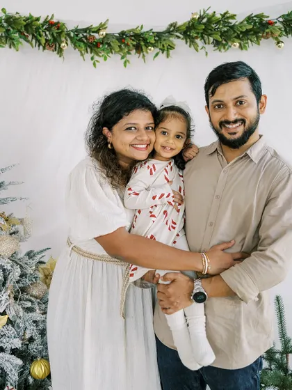 I love it when families make a Christmas photoshoot a yearly tradition. This beautiful family portrait is a memory they will cherish for years to come.