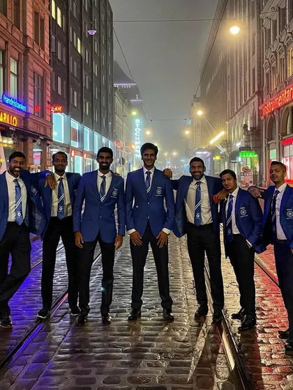 Team India taking over the streets of Helsinki. These moments of team bonding are just as important as the work we do on the court, building a strong and supportive unit.