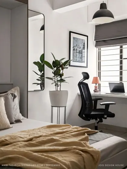 Our 'Nordic Grey Apartment' was also featured by The Architect's Diary. The editor noted the subtle color palette and the profound sense of belonging created by the design.