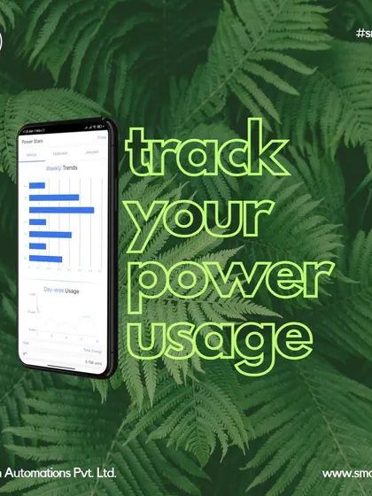 Track your power usage with the SmarDen app. My system empowers you to effortlessly track, manage, and optimize power consumption for a greener home.