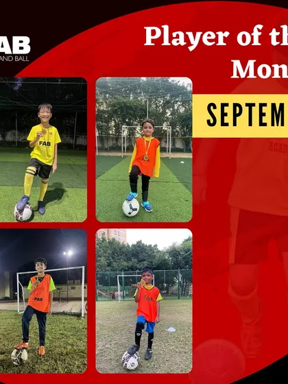 More of our deserving Players of the Month for September. Keep up the great work.