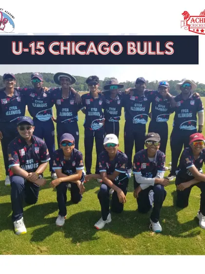 The U-15 Chicago Bulls team, coached by our own Prashant Bhoir, ready for action. Our partnership puts experienced coaches in charge of developing youth squads.