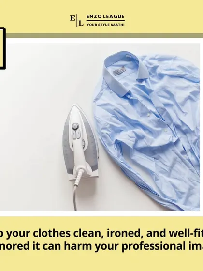 Office Etiquette #1: Your appearance matters. Always keep your clothes clean, ironed, and well-fitted. A polished appearance shows respect for your workplace and yourself.