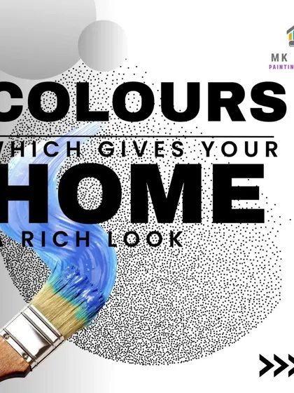 This graphic represents our expertise in helping you select colours that give your home a rich and elevated look. We guide you through the process of choosing the perfect palette.