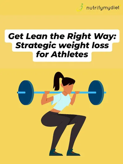 Learn how to get lean the right way. This guide is about strategic weight loss for athletes that doesn't sacrifice strength or performance.