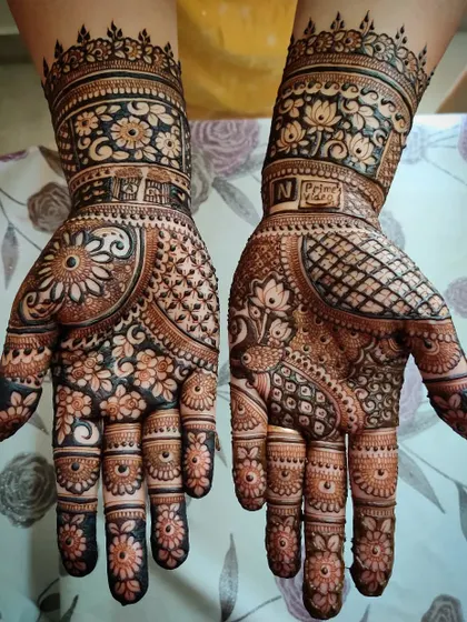 Here is a collection of my intricate bridal and engagement designs. Each one features a unique combination of traditional motifs like elephants, peacocks, lotuses, and personalized elements for the bride.