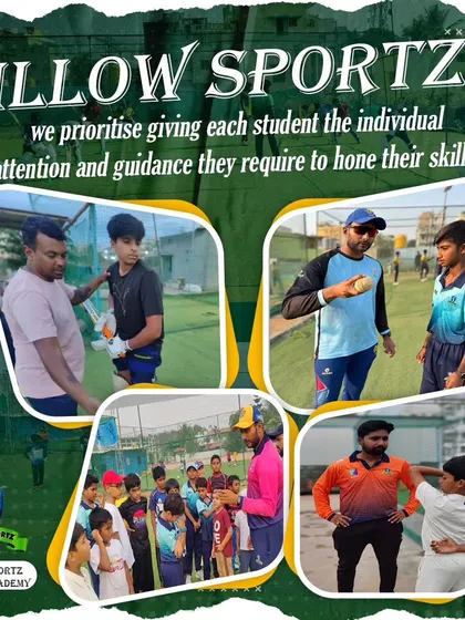This collage showcases our coaches in action, providing individual attention and guidance. We prioritize a low player-to-coach ratio to ensure every student gets the focus they need.