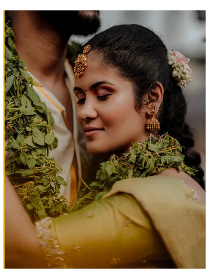A duplicate of image 10, a beautiful and emotional portrait capturing the quiet connection between a newly married couple.