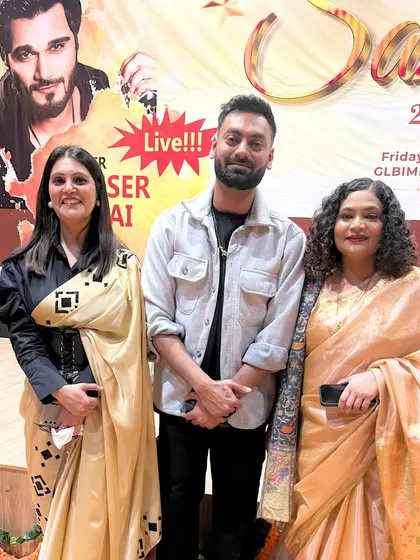 Posing with the respected faculty and organizers at Sankalp 2k25. Being invited as a judge is an honor that recognizes my experience in the industry.