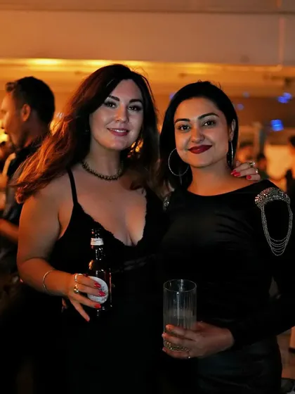 The international crowd at Pangeo, adding to the global vibe of the venue.