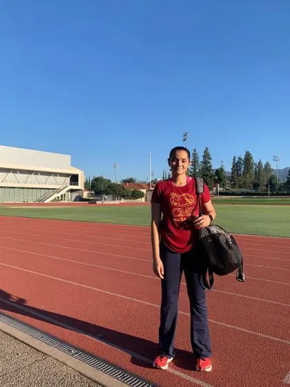 We are thrilled to announce that our athlete, Kimaya Tandon, has been recruited to run for the Claremont-Mudd-Scripps NCAA Div 3 Track & Field team.