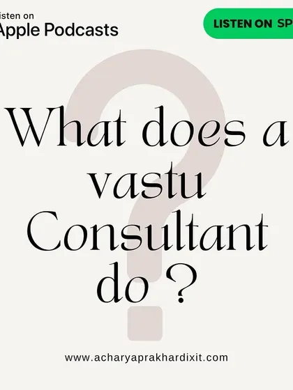 What does a Vastu consultant actually do? In this podcast, I break down the role, which goes far beyond simple tips to involve deep analysis, problem-solving, and creating a personalized strategy for your space.