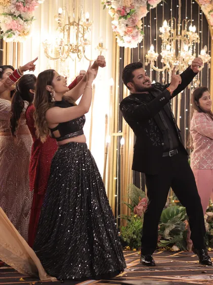 A fun, energetic moment from a group dance. We choreograph routines that are full of life and get the crowd going.
