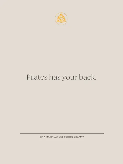 One thing's for sure; Pilates has your back, quite literally! It's one of the best methods for building a strong, healthy spine.