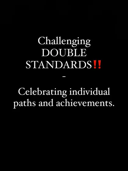 A post where I challenge the double standards society often places on single individuals versus married ones. I believe in celebrating all paths and recognizing the strength it takes to navigate life independently.