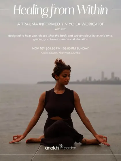 We offer a safe space for deep emotional release through practices like trauma-informed Yin Yoga. This workshop is designed to help you let go of what the body and subconscious have held onto, guiding you toward liberation.
