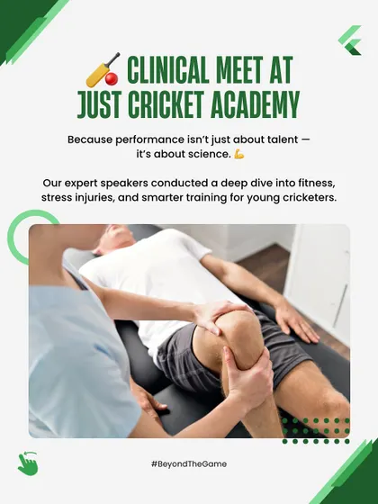 Performance isn't just talent, it's science. Our clinical meets dive deep into fitness and injury prevention, featuring expert speakers and practical demonstrations.
