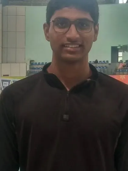 A silver medal in the 50m Freestyle at the National School Games is a fantastic achievement for Vishwathan. We focus on developing powerful sprinters who can perform on the national stage.