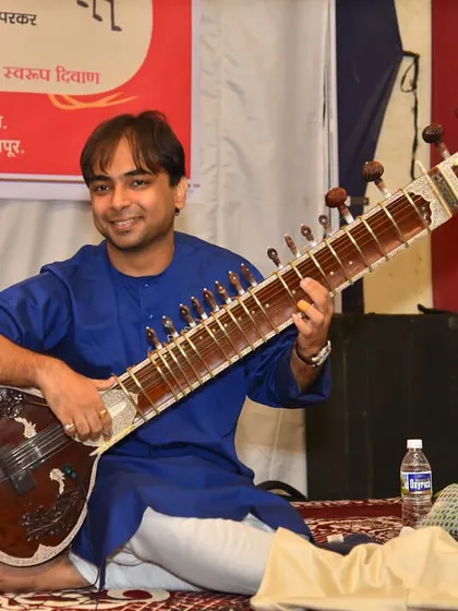 A smiling shot from the Kolhapur stage. I am truly happy when I am sharing my music with an audience.