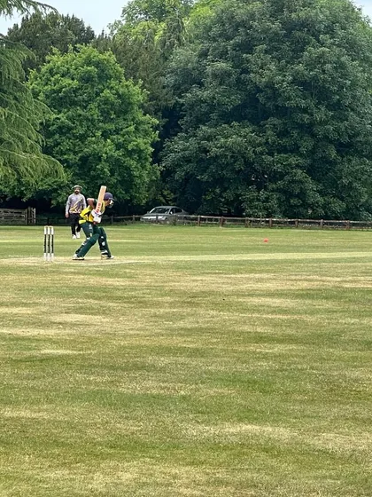 Hitesh Chauhan in action during a match in the United Kingdom. This international exposure is a crucial step in his development, and we are proud to support his journey.
