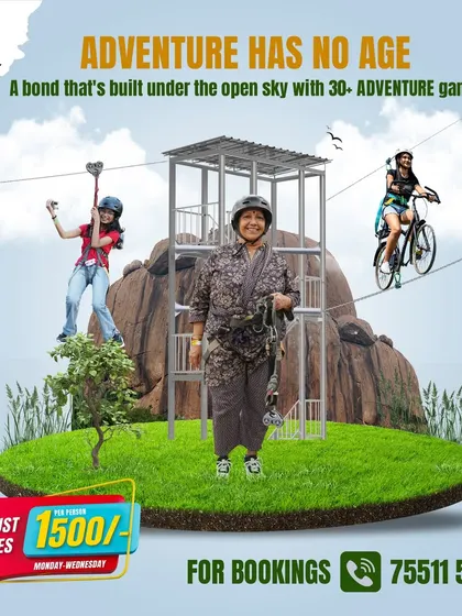 Adventure has no age. We have over 30 adventure games that are perfect for everyone, helping to build bonds under the open sky.