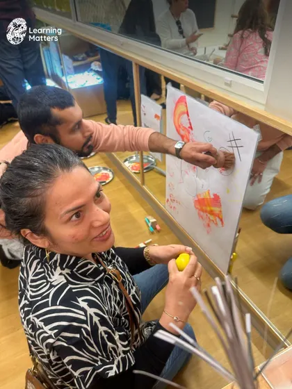 Our Parent Orientations are interactive experiences. Before children join, parents step into the classroom to engage with our Reggio-inspired invitations, gaining a deep, personal understanding of our play-based pedagogy.