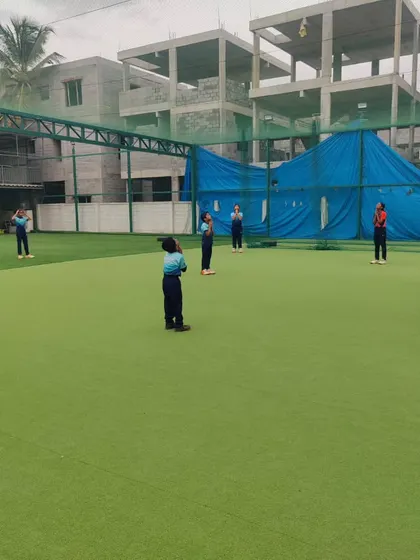 Players during a session at our Varthur branch. We maintain high standards across all our locations to ensure consistent quality of coaching and facilities.