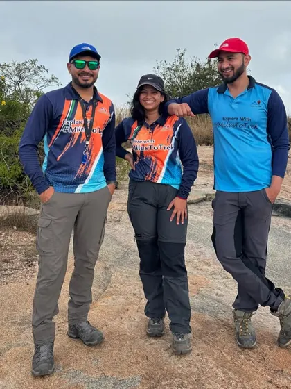 Our leadership team on the trail. We wear our brand with pride and are committed to delivering the highest quality of service and safety on every trek.