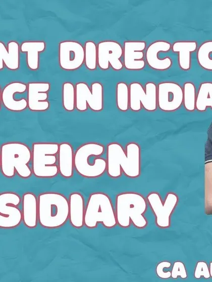 **Resident Director Services for Foreign Subsidiaries.** Expanding to India? Our resident director services help foreign companies meet the mandatory local compliance requirements, ensuring a smooth entry and operation in the Indian market.