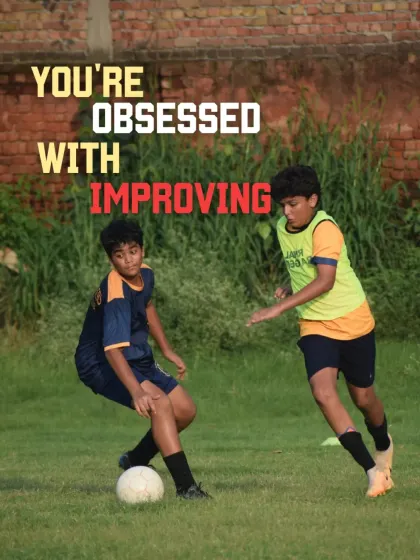 One of the key signs you are meant for this game is an obsession with improving. I nurture that drive and provide the path for players to channel it effectively.