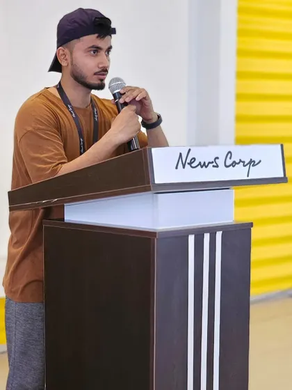 A fit body builds a confident mind. Here I am speaking to the team at News Corp, sharing my belief that investing in your health is the best way to build unshakable confidence in all areas of life.