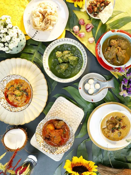 A beautiful spread from my pop-up at Lush, Renaissance Bengaluru. The buffet dinner showcased the best of Kerala's culinary treasures, with live counters and a variety of authentic specialties.