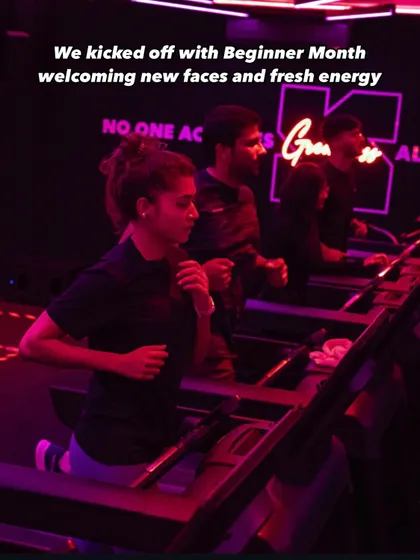 We kicked off June with Beginner Month, welcoming new faces and fresh energy to the Burn Room. Here, everyone finds their pace on the treadmills.