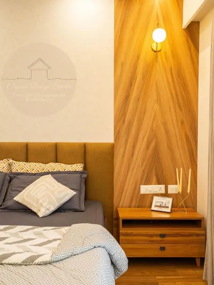 A collection of our bedroom designs, showcasing various styles from modern minimal to ethnic traditional. Each space is crafted to be a unique sanctuary, featuring custom furniture, layered lighting, and thoughtful details.