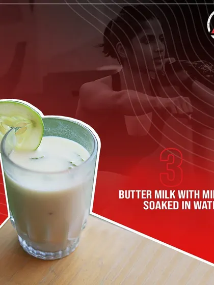 Tip 3: Buttermilk with mint. This combination not only cools you down but also has anti-inflammatory properties and improves digestion.