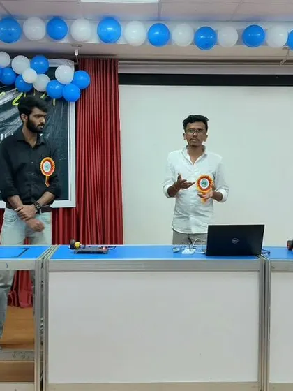 We're thrilled to have participated in the Innovation Fair in Kalaburagi, an event backed by the Ministry of Culture. It's a fantastic opportunity to showcase our work and engage with the broader science and technology community.