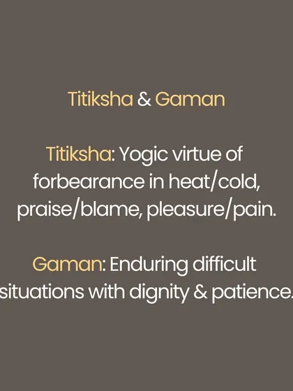 Wisdom whispers the same truths across cultures. The Indian concept of Dharma mirrors the Japanese Ikigai (reason for being). Vairagya (detachment) finds its echo in Wabi Sabi (beauty in imperfection), and Titiksha (forbearance) is reflected in Gaman (enduring with dignity). This shows how universal principles of living simply and embracing impermanence connect us all.