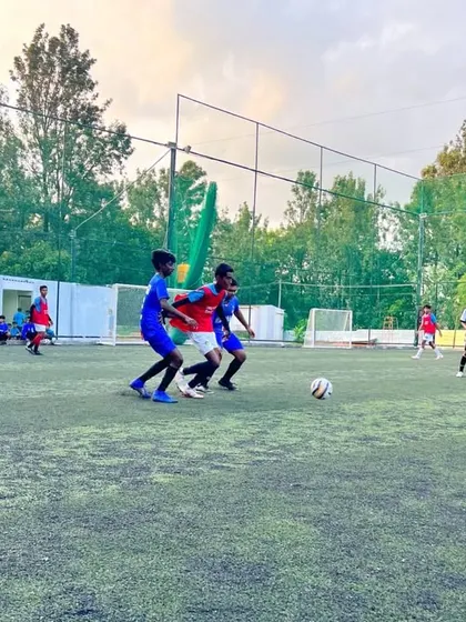 Scenes from a practice match against Game On FA. These friendly fixtures provide valuable game time and learning opportunities for our developing squads.
