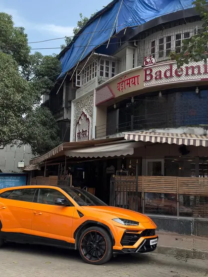 Another angle of the supercar visit. Great food attracts great company.