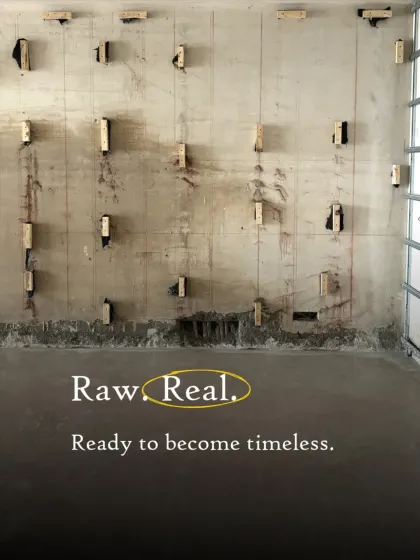 Raw and real, this unfinished wall is ready to become timeless. This is the canvas upon which we apply our craft, ensuring every surface is prepared for a perfect finish.