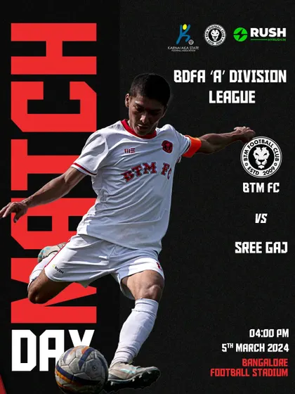 Match day for a high-voltage encounter against Sri Gajanana FC.