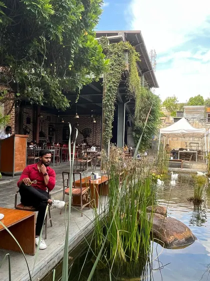 Another view from the waterside cafe.