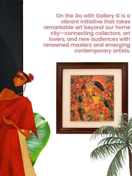 We are proud to present the first edition of 'On the Go' in Kochi, a travelling showcase that takes art beyond the gallery and into new spaces, cities, and conversations.