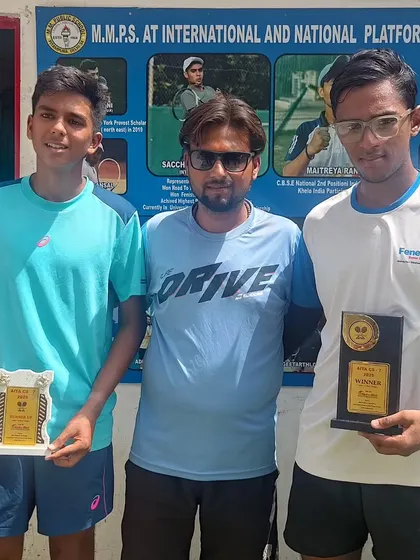 Arsh Kathuria, at 14 years old, finished as the Runner-Up in the U18 Boys Singles at an AITA Championship Series. Competing so well against older players shows his immense potential.