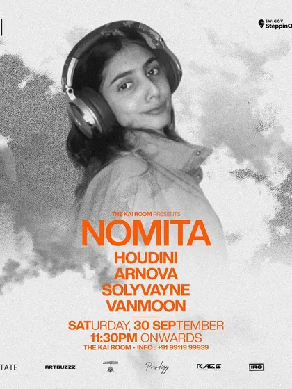 A poster from my return to the techno scene at The Kai Room. It's always a thrill to play for a crowd that truly loves deep and driving electronic music.