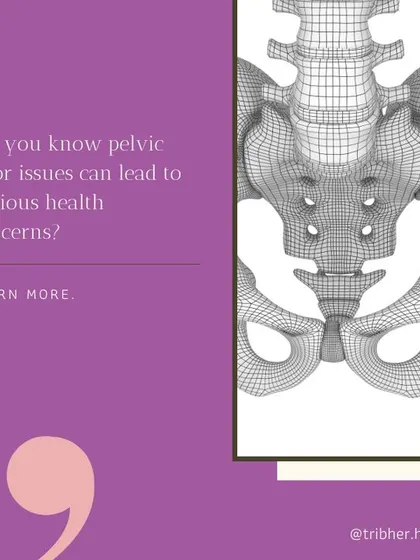 This graphic serves as an introduction to the various health concerns that can arise from pelvic floor issues, encouraging you to learn more about this vital part of your health.