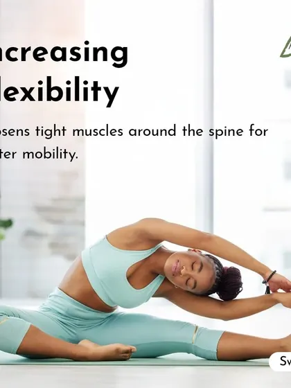 Suffering from back pain? Yoga can offer significant relief by increasing flexibility and loosening tight muscles around the spine for better mobility.