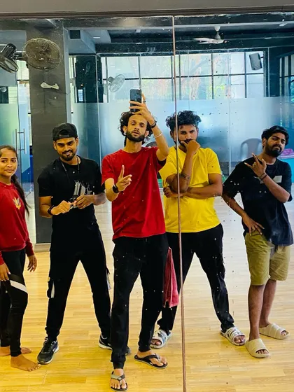 Just another day at the studio with the squad. We are constantly creating and practicing to bring you the freshest moves.
