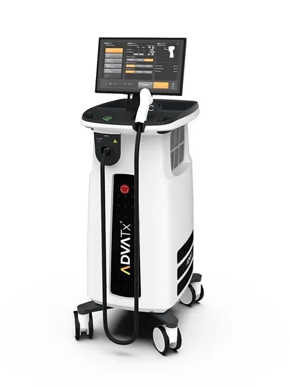 The ADVATx laser, ready for action. This machine is a cornerstone of my practice, allowing me to provide the most advanced, non-invasive solutions for a wide range of skin conditions.